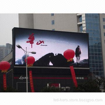 Outdoor LED Display, High-brightness, Good Waterproof, High-quality, Popular Fashion Design